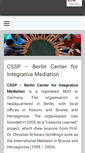 Mobile Screenshot of cssp-mediation.org